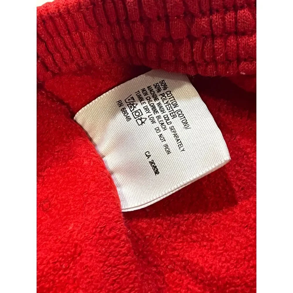 Vintage Tultex Red‎ Jogger Sweatpants - Mens XL